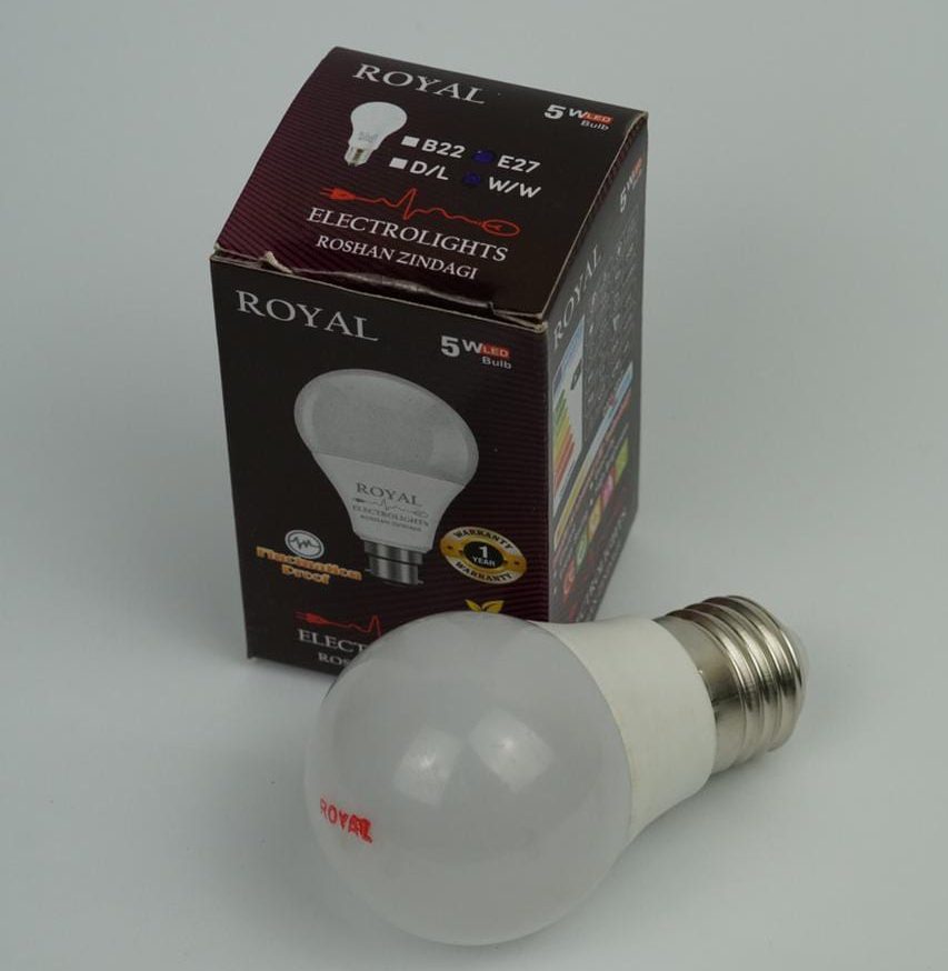 Energy Efficient 5W LED Bulb Light - Bright Yellow for Your Space