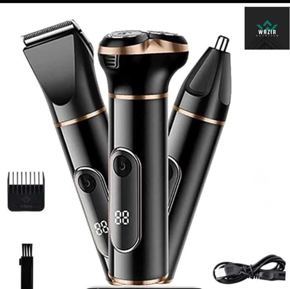 Smart Electric Shaver with LCD Digital Display