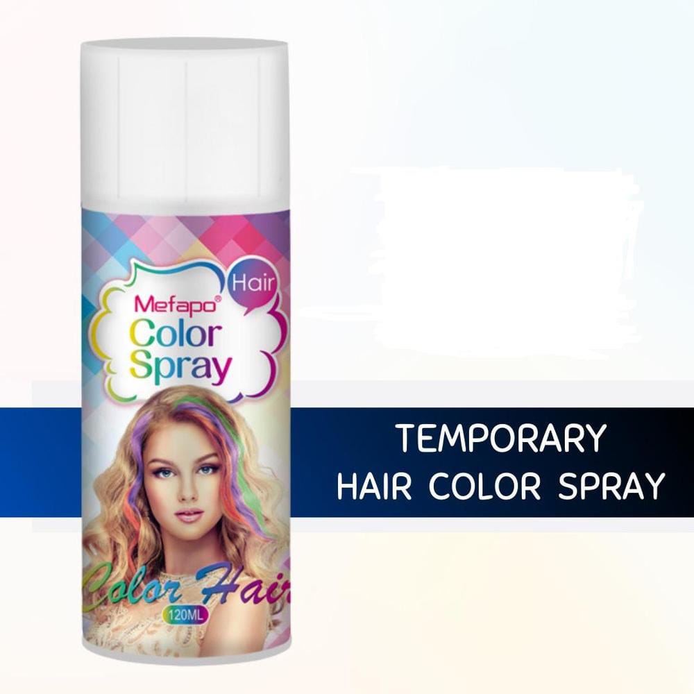 Color Hair Spray - Gold Yellow
