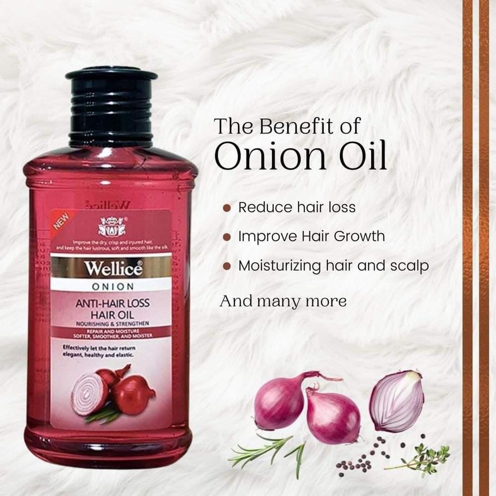 Anti-Hair Loss Onion Hair Oil, 100 Ml