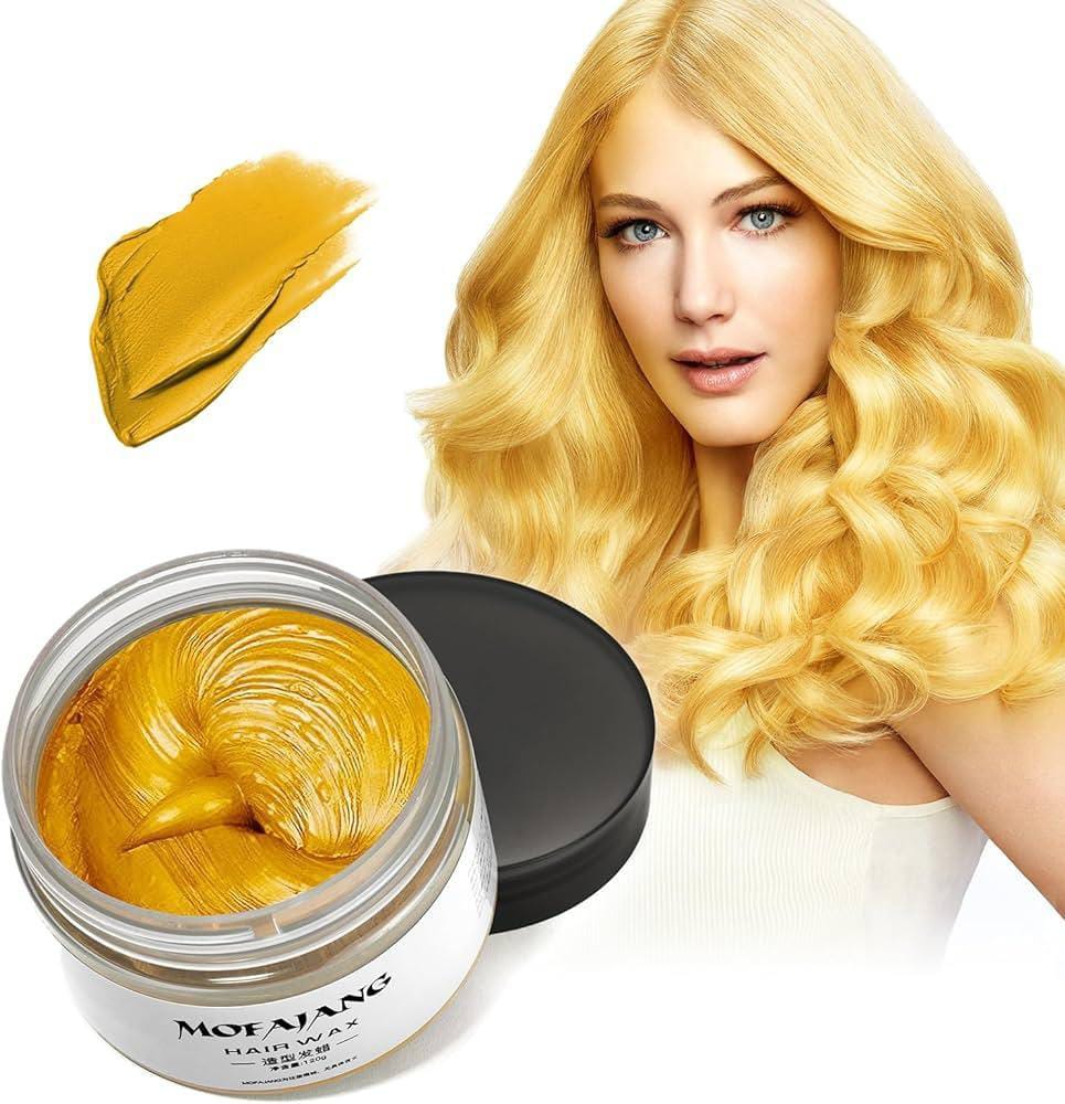 Golden Temporary Hair Dye,