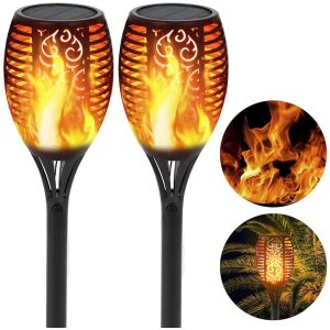 Garden Solar Flame Light