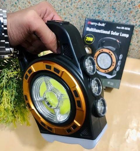 Solar Powered Rechargeable LED Camping Lantern