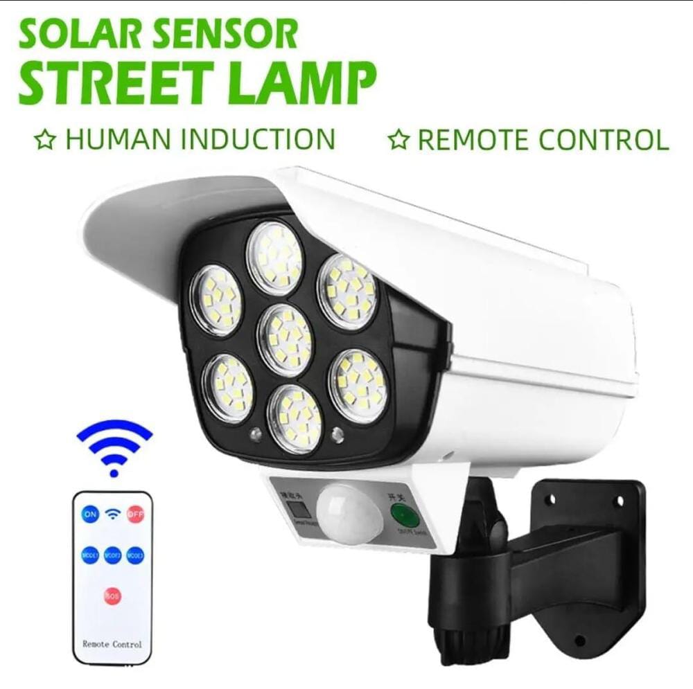 Solar Motion Sensor Outdoor Wall Light