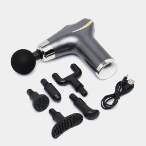Compact Power Massager With 6 Interchangeable Heads CY-002