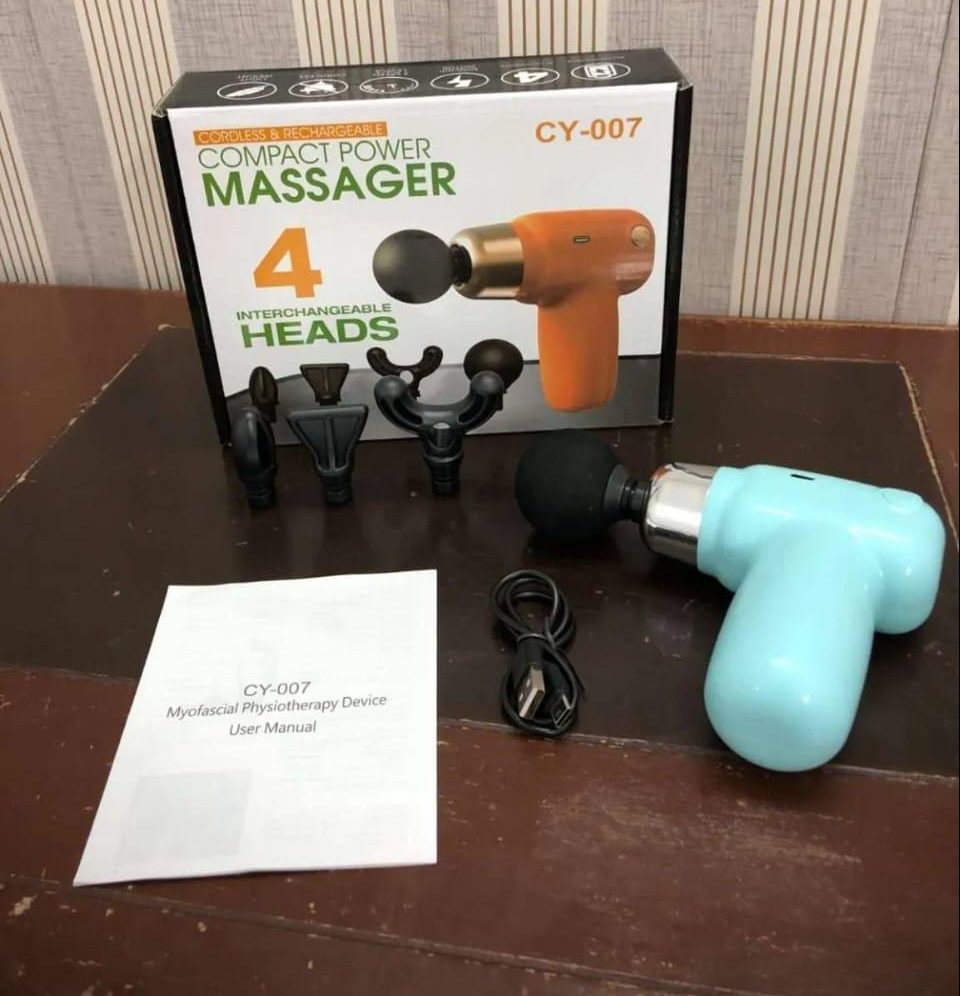 4-in-1 Compact Massager - 5 Speed Levels