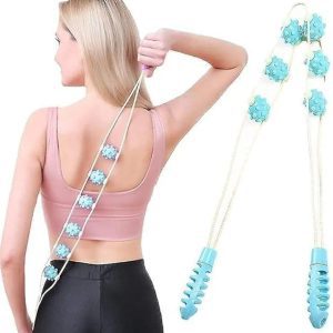 6 Roller Deep Body Massager - Manual Relaxation Tool