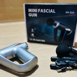 Kh-810 Mini Massager Gun with Attachments - 1 Pcs