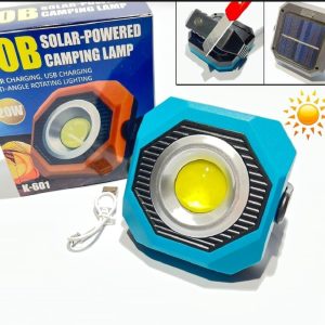 Rechargeable Solar Powered 20W Camping Light